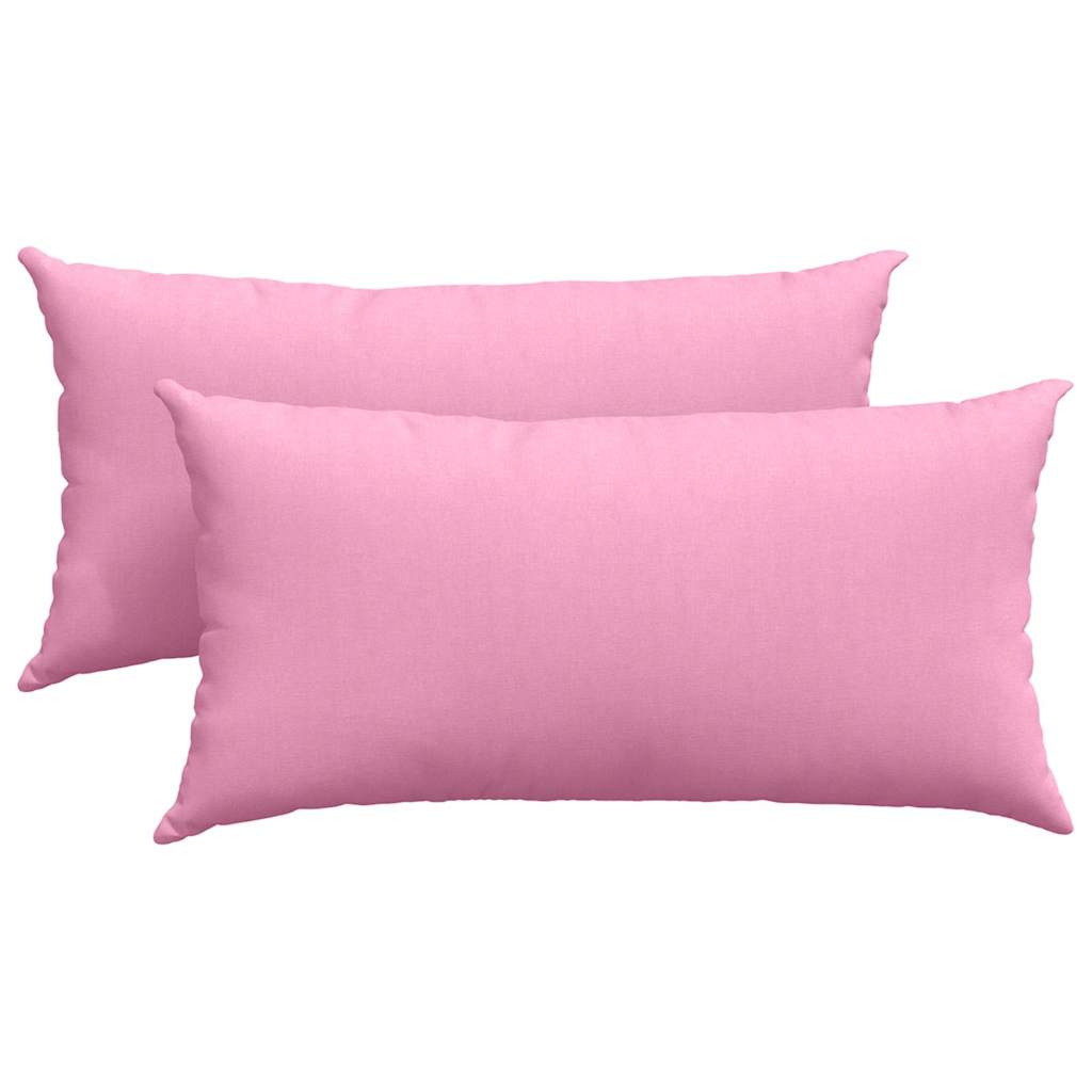 Jastučići za sofu 2 pcs Ružičasta 80 x 40 cm tkanina
