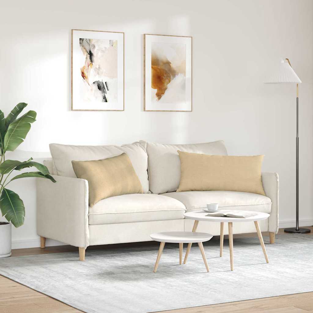 Jastučići za sofu 2 pcs Siva zelena 80 x 40 cm Kordura tekstil