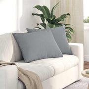 Jastučići za sofu 2 pcs Svijetlo siva 70 x 50 cm tkanina