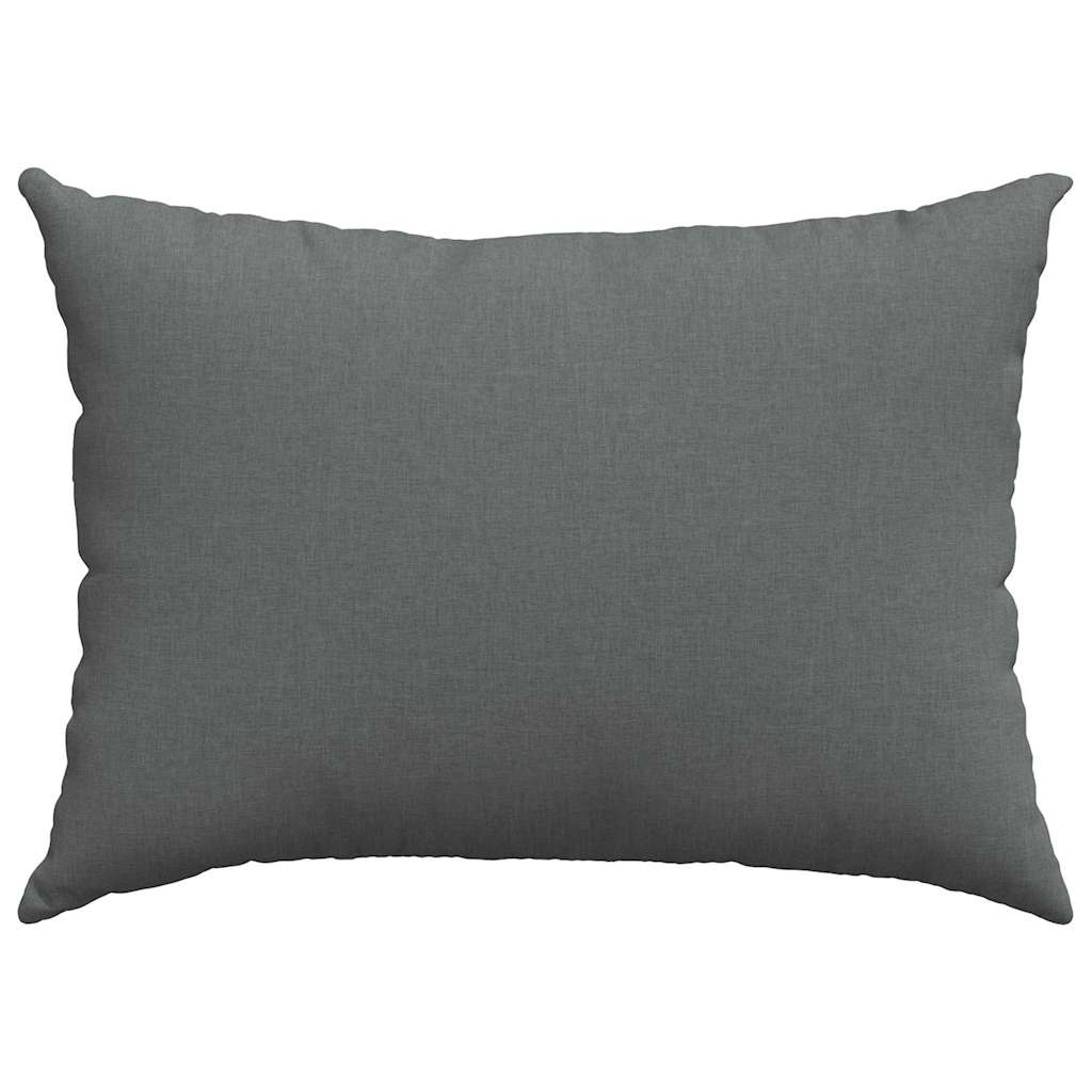 Jastučići za sofu 2 pcs Tamno siva 70 x 50 cm tkanina