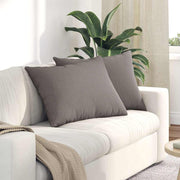 Jastučići za sofu 2 pcs Sivo-smeđa 70 x 50 cm tkanina