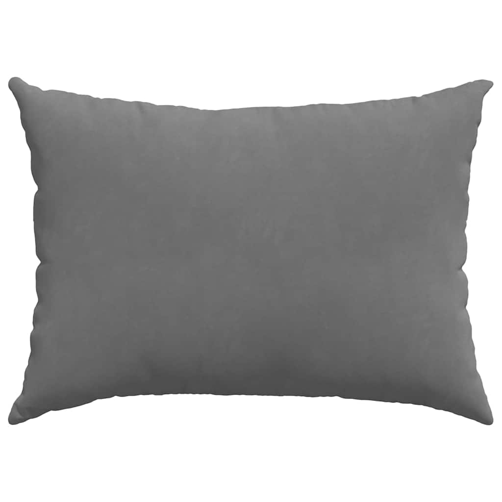 Jastučići za sofu 2 pcs Tamno siva 70 x 50 cm tkanina