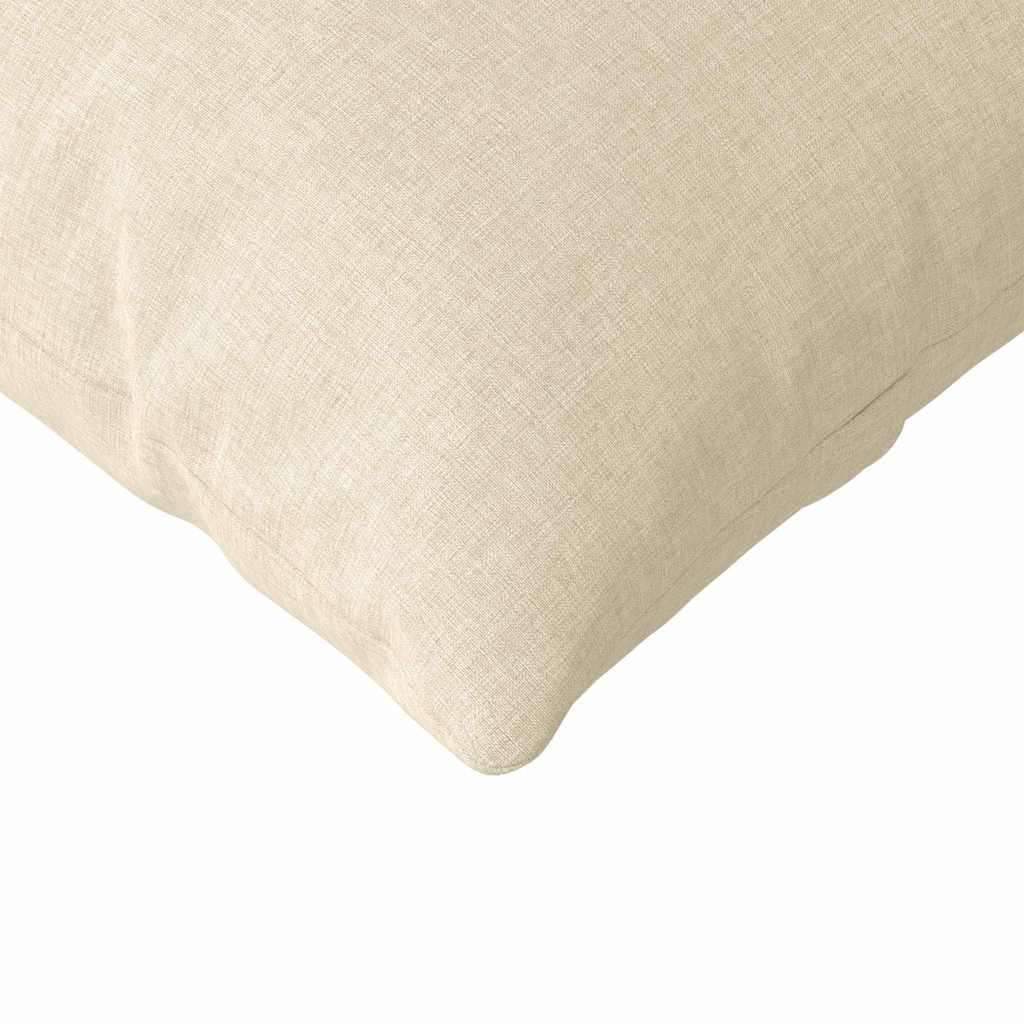 Jastučići za sofu 2 pcs Krema 120 x 40 cm tkanina