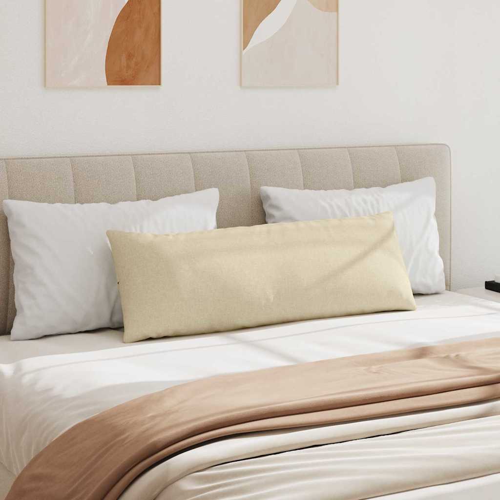 Jastučići za sofu 2 pcs Krema 120 x 40 cm tkanina