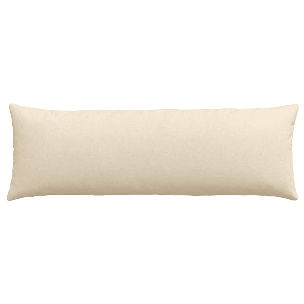 Jastučići za sofu 2 pcs Krema 120 x 40 cm tkanina