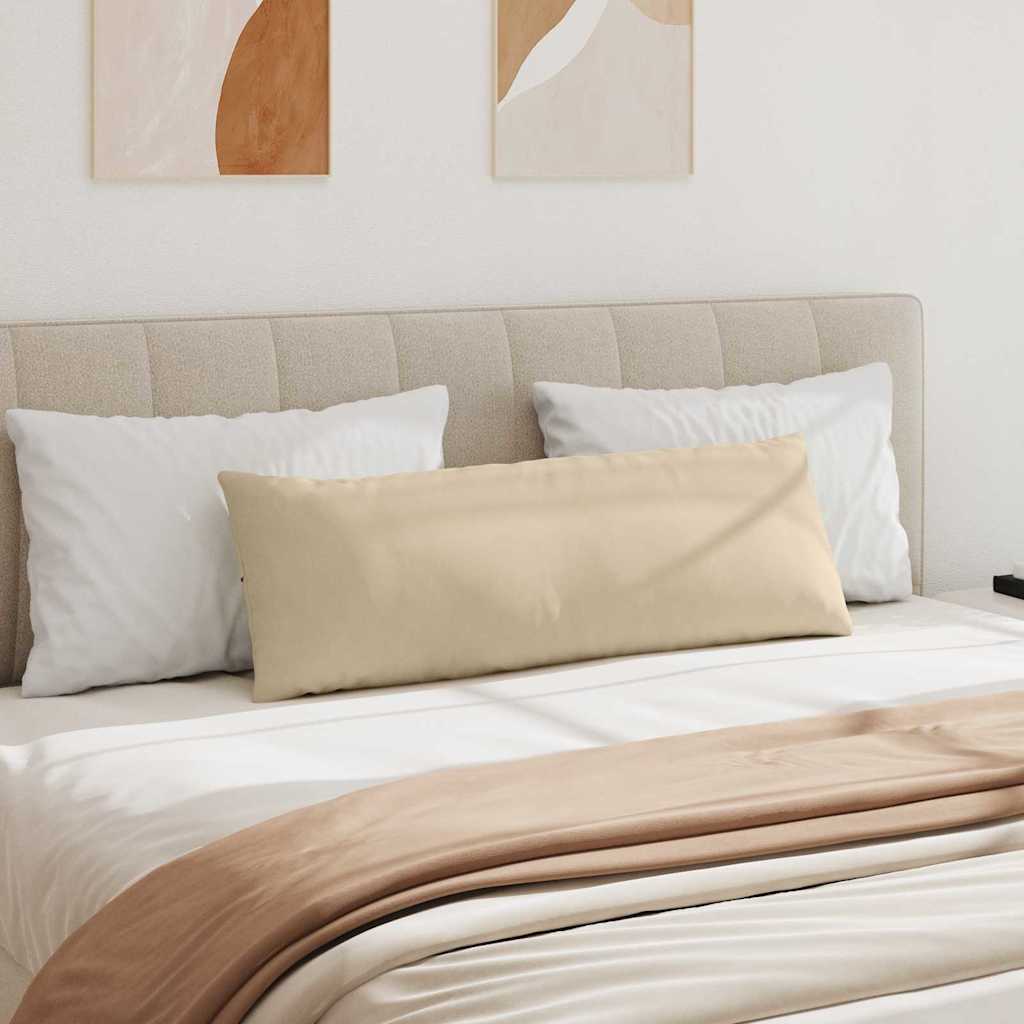 Jastučići za sofu 2 pcs Krema 120 x 40 cm tkanina