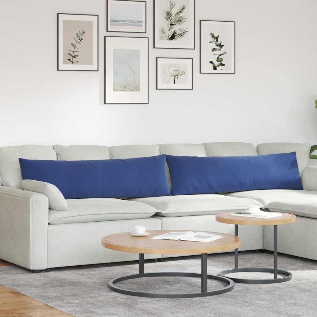 Jastučići za sofu 2 pcs Policijska plava 145 x 40 cm