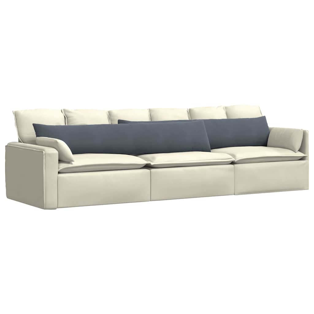 Jastučići za sofu 2 pcs Tamno siva 200 x 40 cm Kordura tekstil