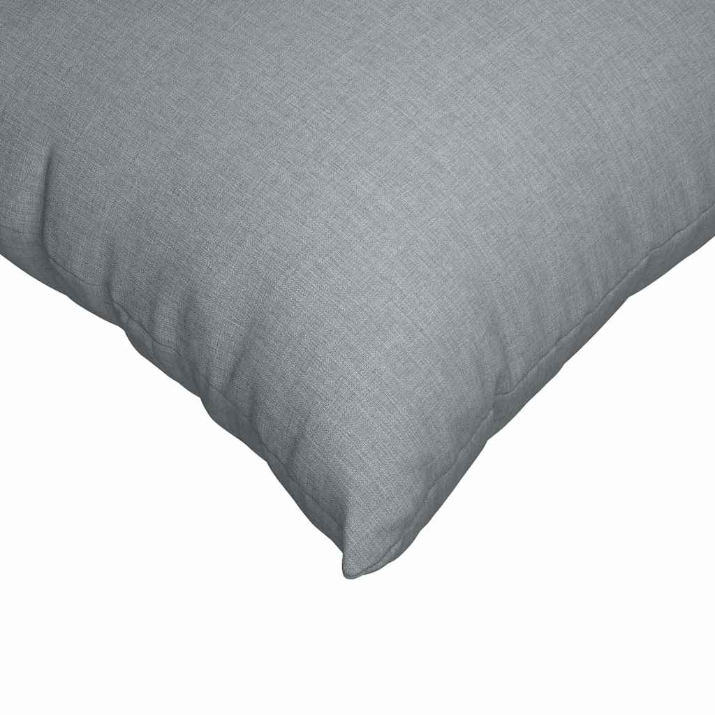 Jastučići za sofu 2 pcs Svijetlo siva 45 x 45 cm tkanina