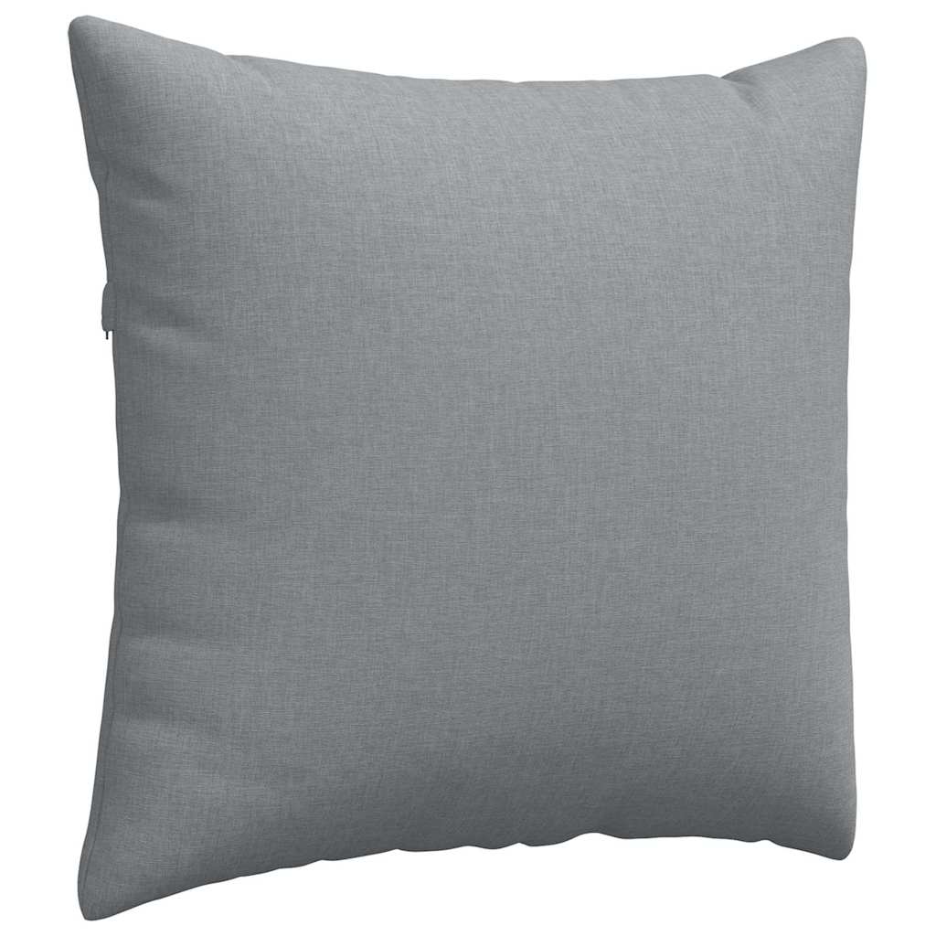 Jastučići za sofu 2 pcs Svijetlo siva 45 x 45 cm tkanina