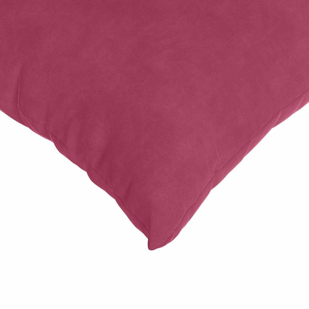 Jastučići za sofu 2 pcs Vinska crvena 45 x 45 cm