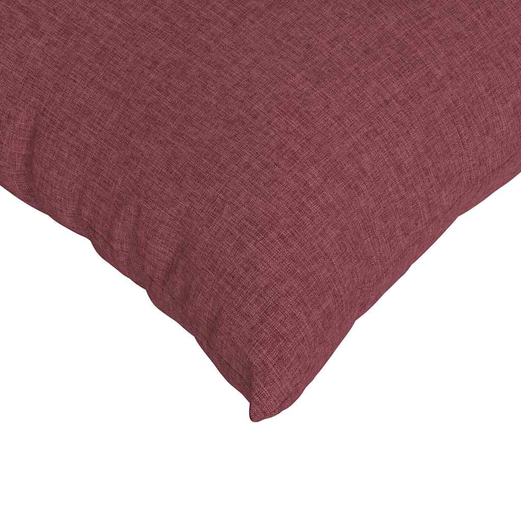 Jastučići za sofu 2 pcs Vinska crvena 50 x 50 cm tkanina