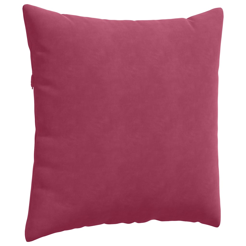 Jastučići za sofu 2 pcs Vinska crvena 60 x 60 cm