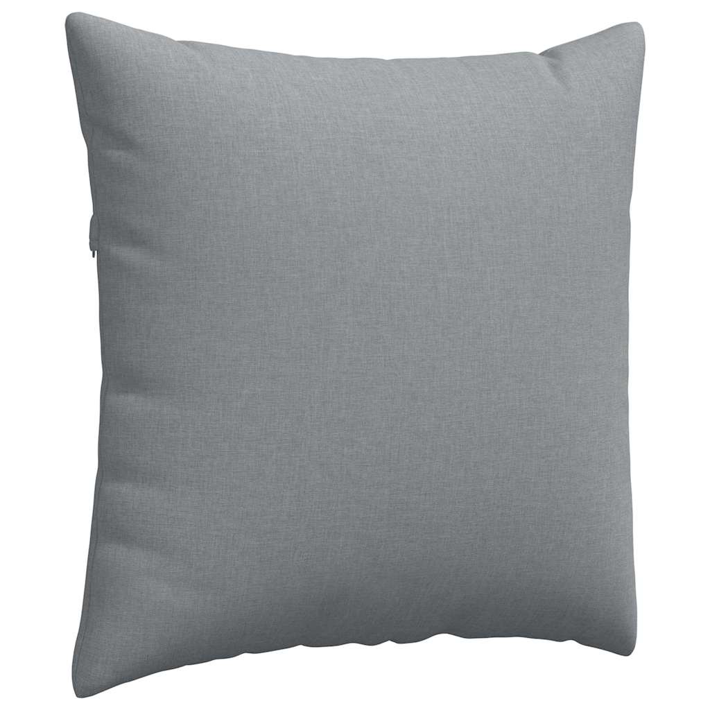 Jastučići za sofu 2 pcs Svijetlo siva 80 x 80 cm tkanina