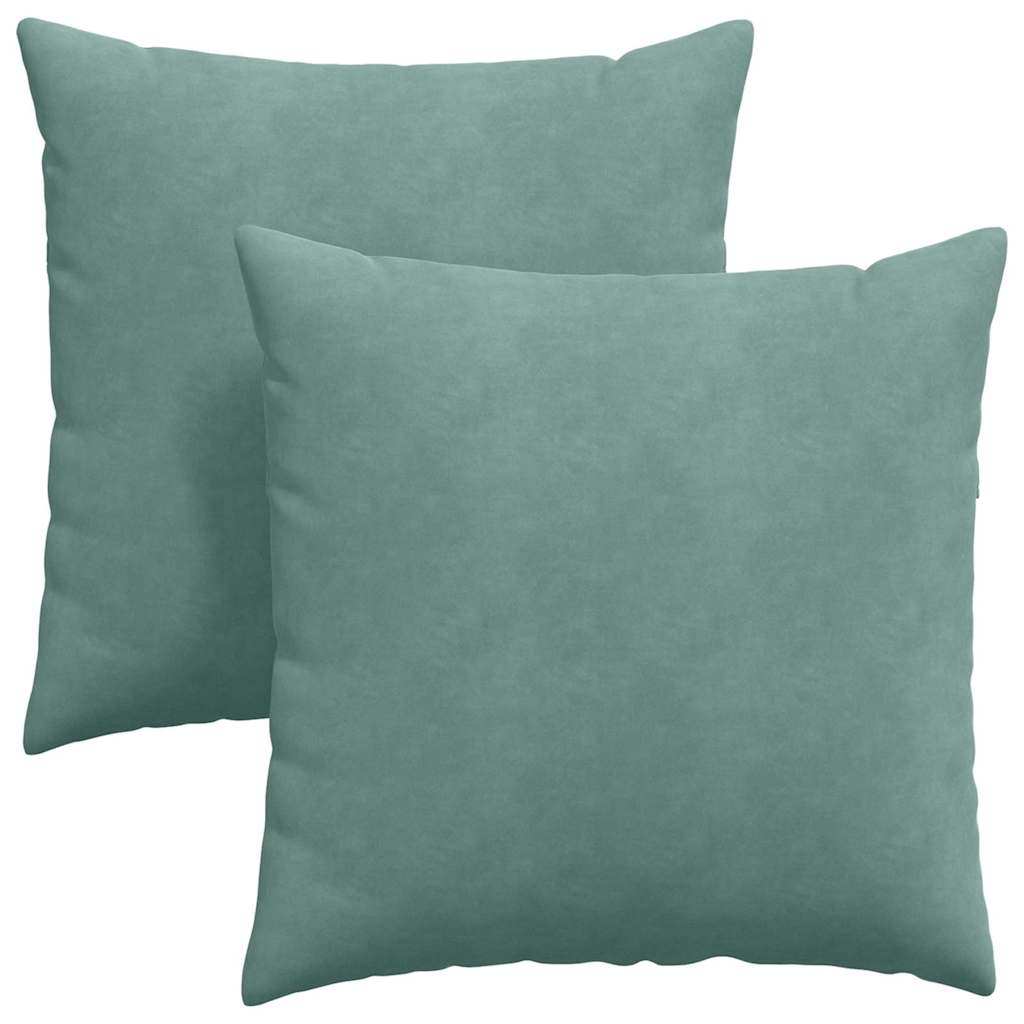 Jastučići za sofu 2 pcs Morska zelena 80 x 80 cm