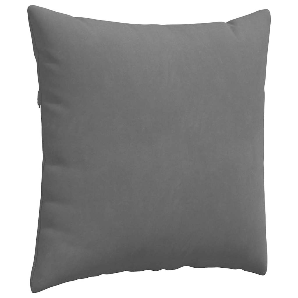 Jastučići za sofu 2 pcs Tamno siva 80 x 80 cm tkanina