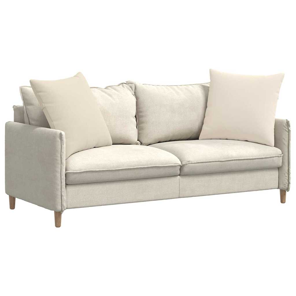 Jastučići za sofu 2 pcs Bež 80 x 80 cm tkanina