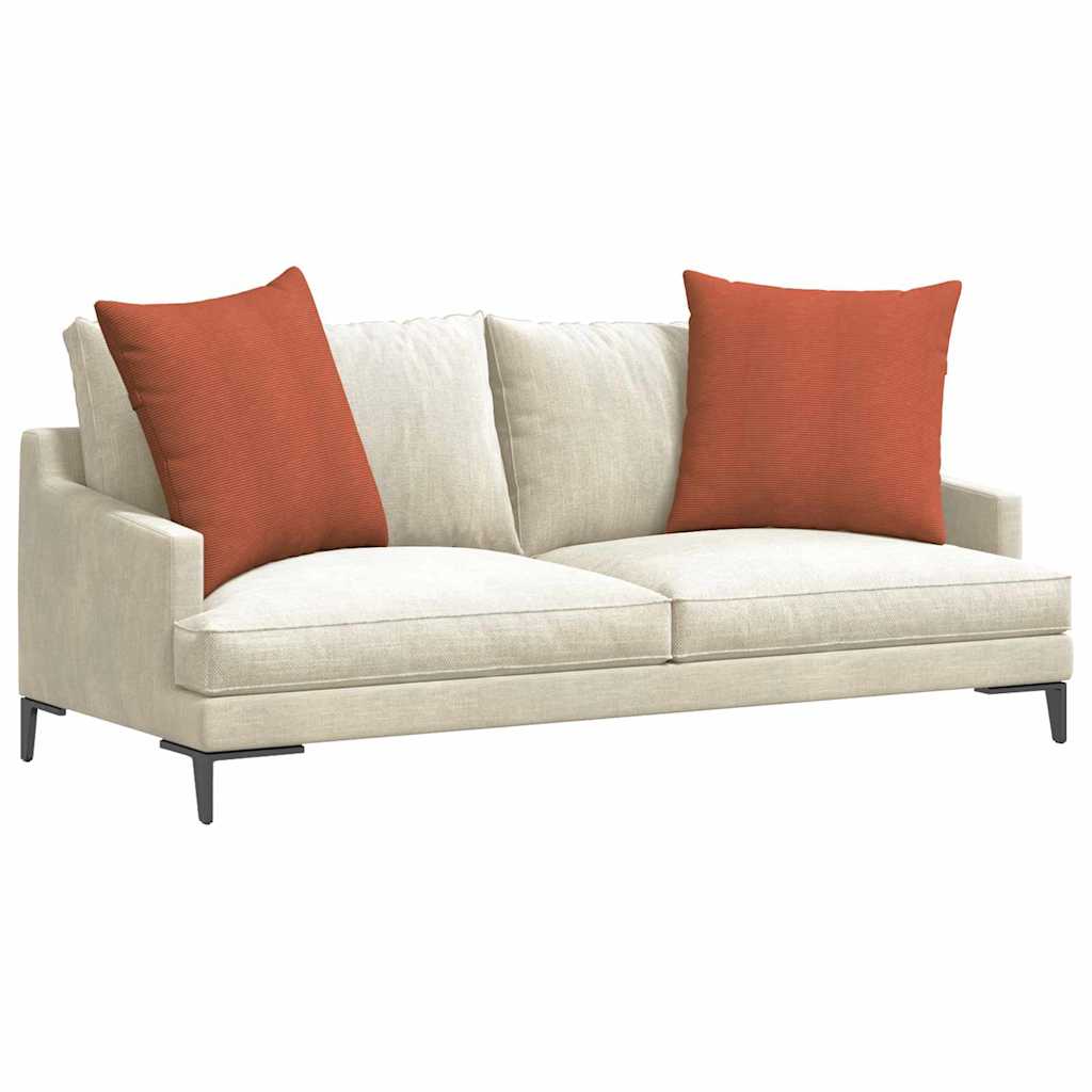 Jastučići za sofu 2 pcs Crvena narančasta 80 x 80 cm