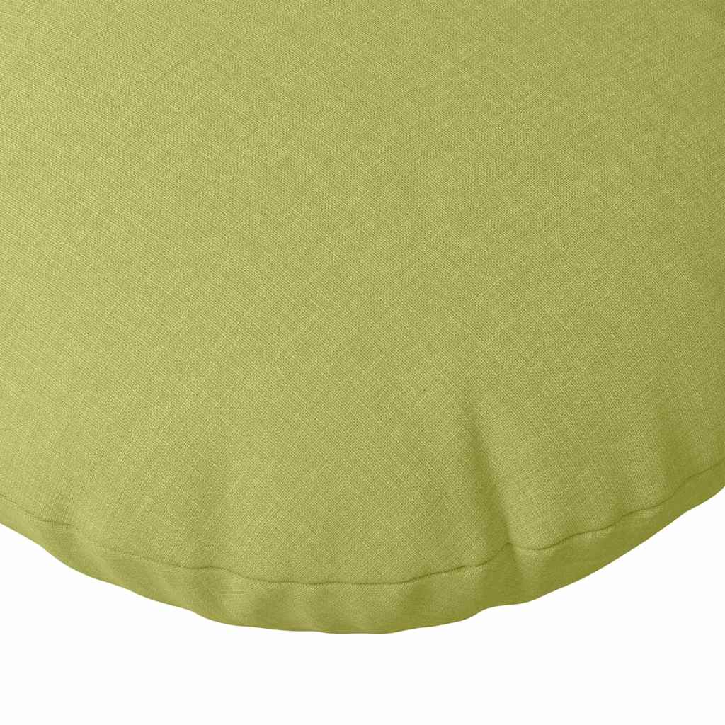 Jastučići za sjedenje 2 pcs Svijetlo zelena Ø30 x 13 cm tkanina