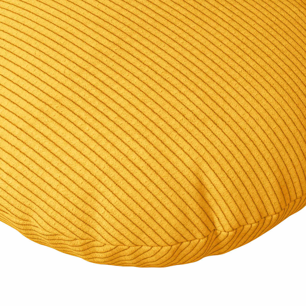 Jastučići za sjedenje 2 pcs Svijetlo žuta Ø 40 cm