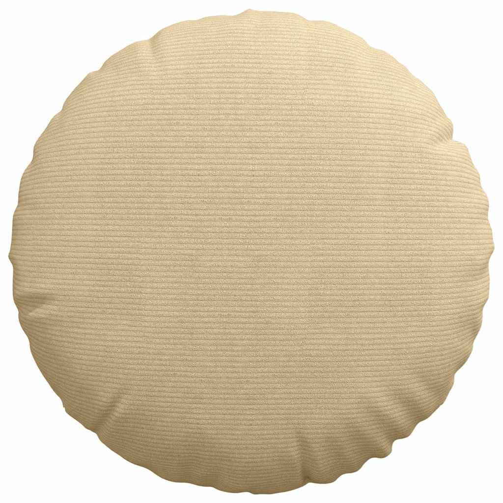 Jastučići za sjedenje 2 pcs Siva zelena Ø50 x 19 cm