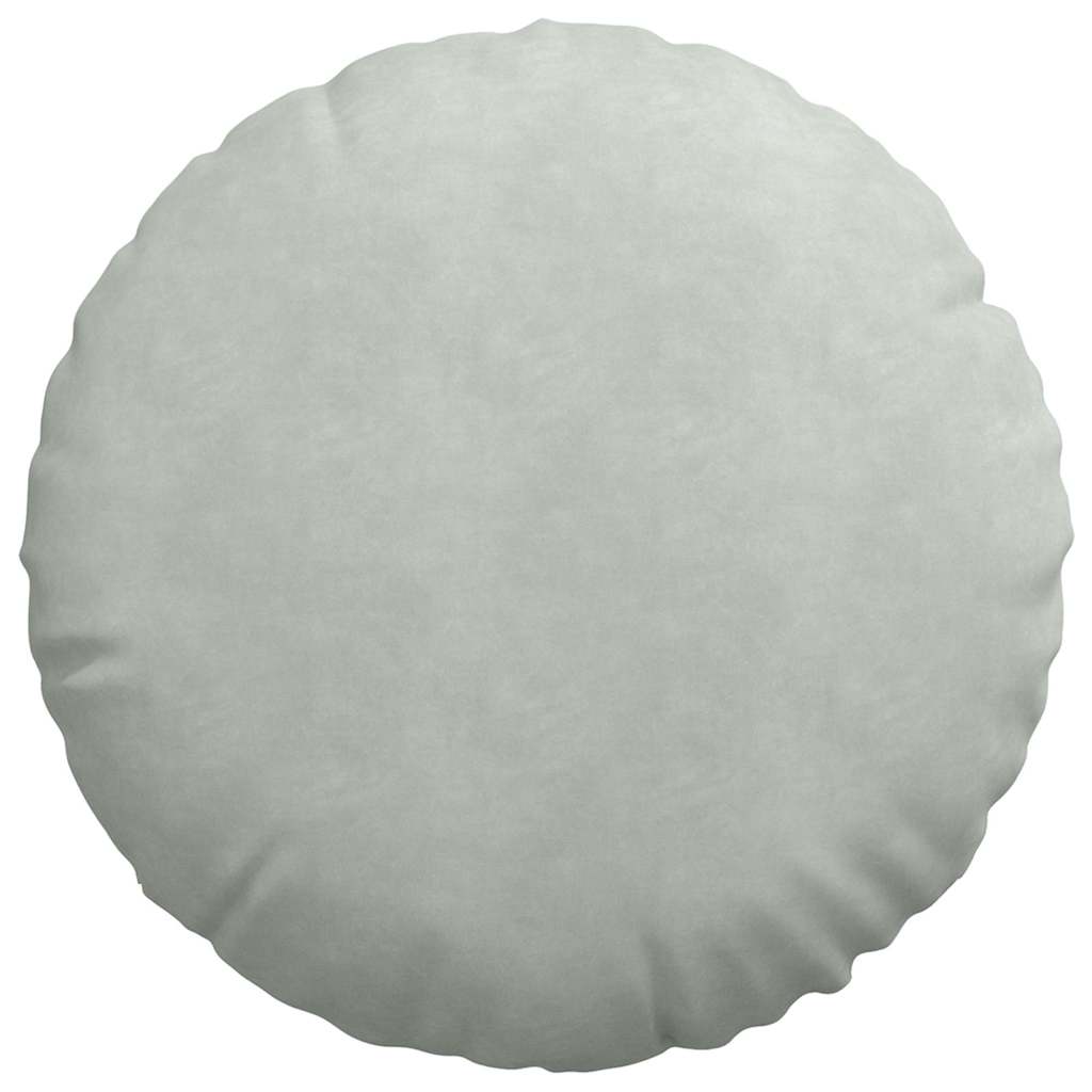 Jastučići za sjedenje 2 pcs Svijetlo siva Ø60 x 21 cm Baršun