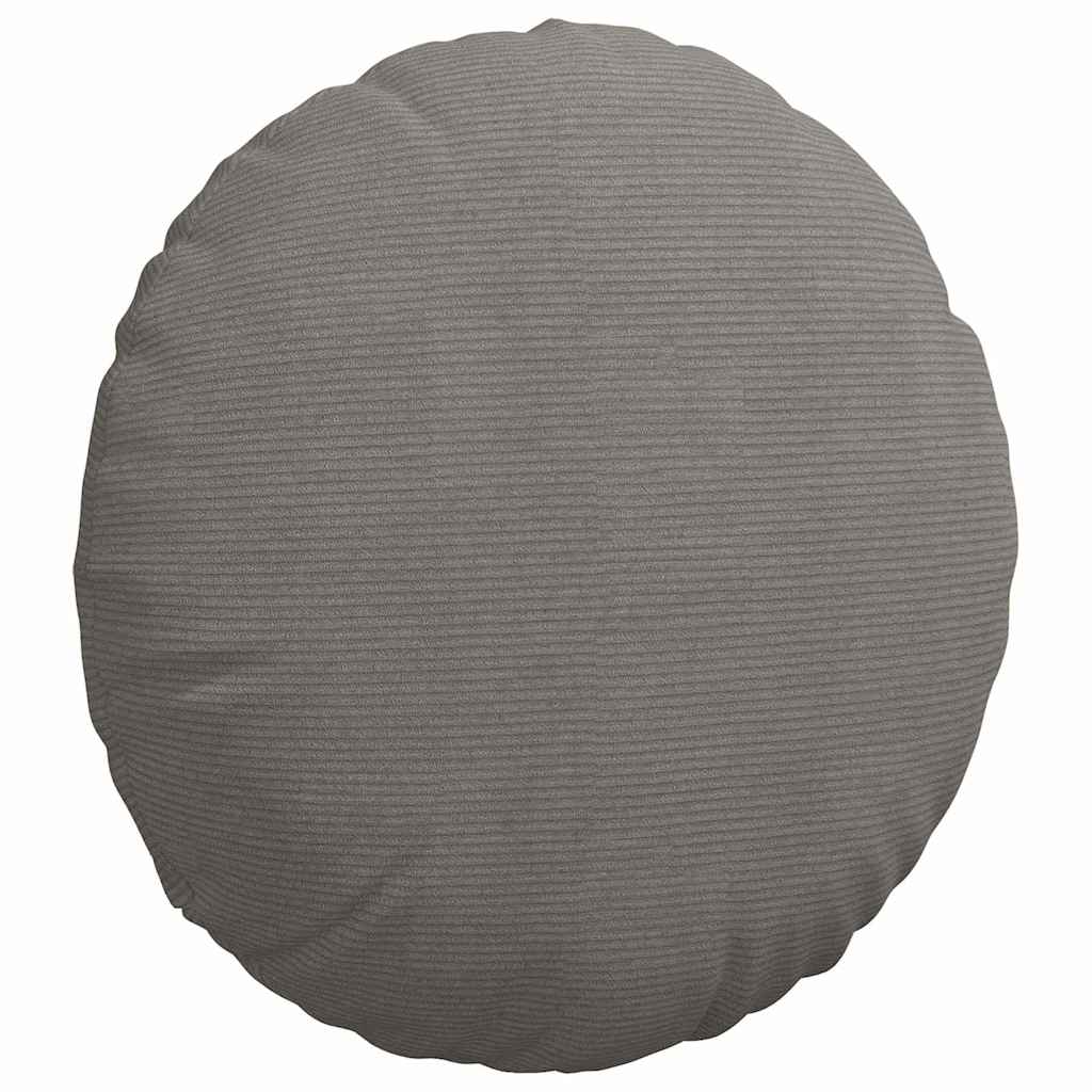 Jastučići za sjedenje 2 pcs Svijetlo siva Ø60 x 21 cm