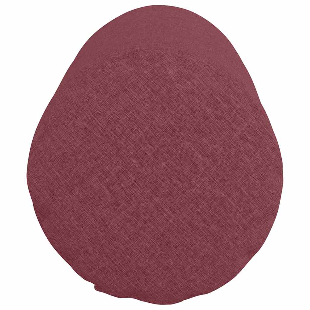 Valjkasti jastučići 2 pcs Vinska crvena Ø 25 x 70 cm tkanina
