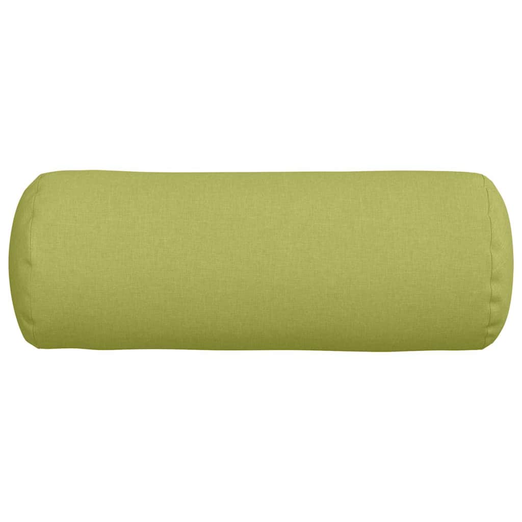 Valjkasti jastučići 2 pcs Svijetlo zelena Ø 25 x 70 cm tkanina