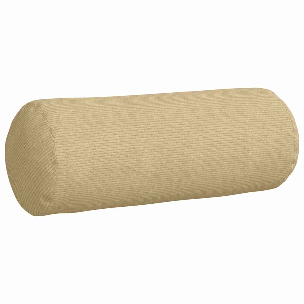 Valjkasti jastučići 2 pcs Siva zelena Ø 25 x 70 cm