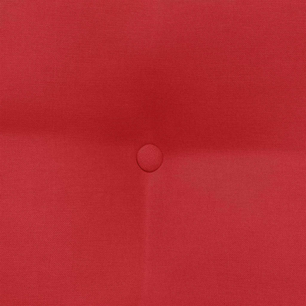 Jastuk za leđa Crvena 80 x 24 x 50 cm tkanina