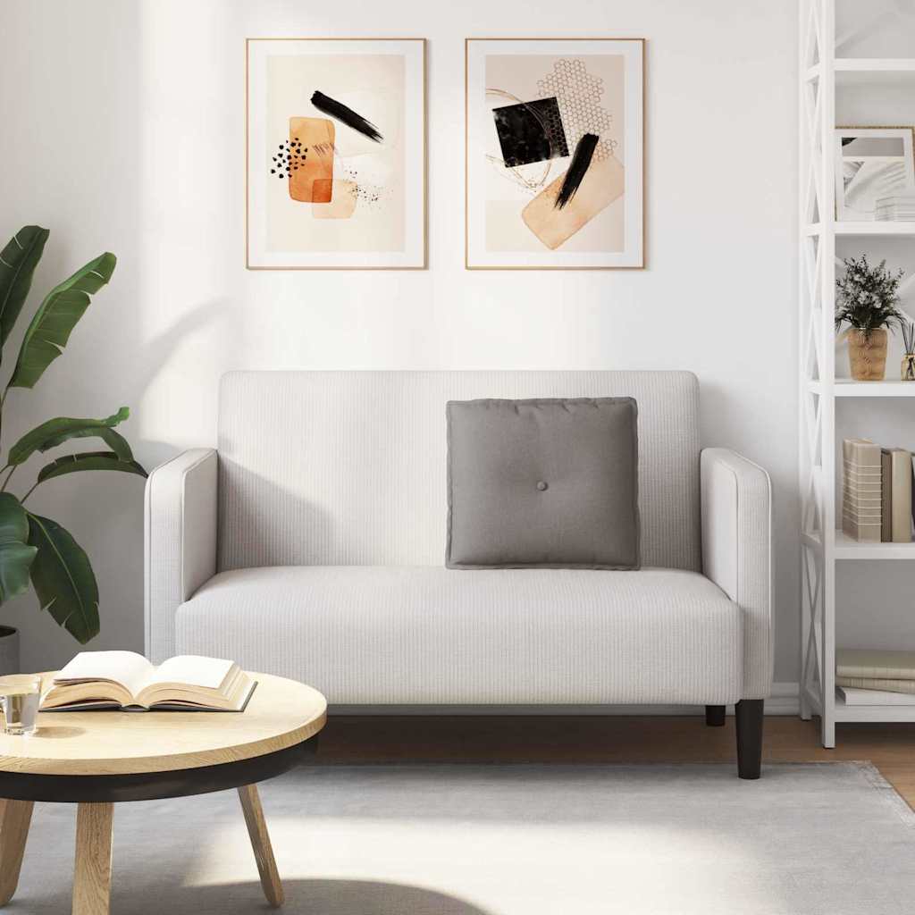 Jastuk za leđa Sivo-smeđa 50 x 19 x 45 cm tkanina