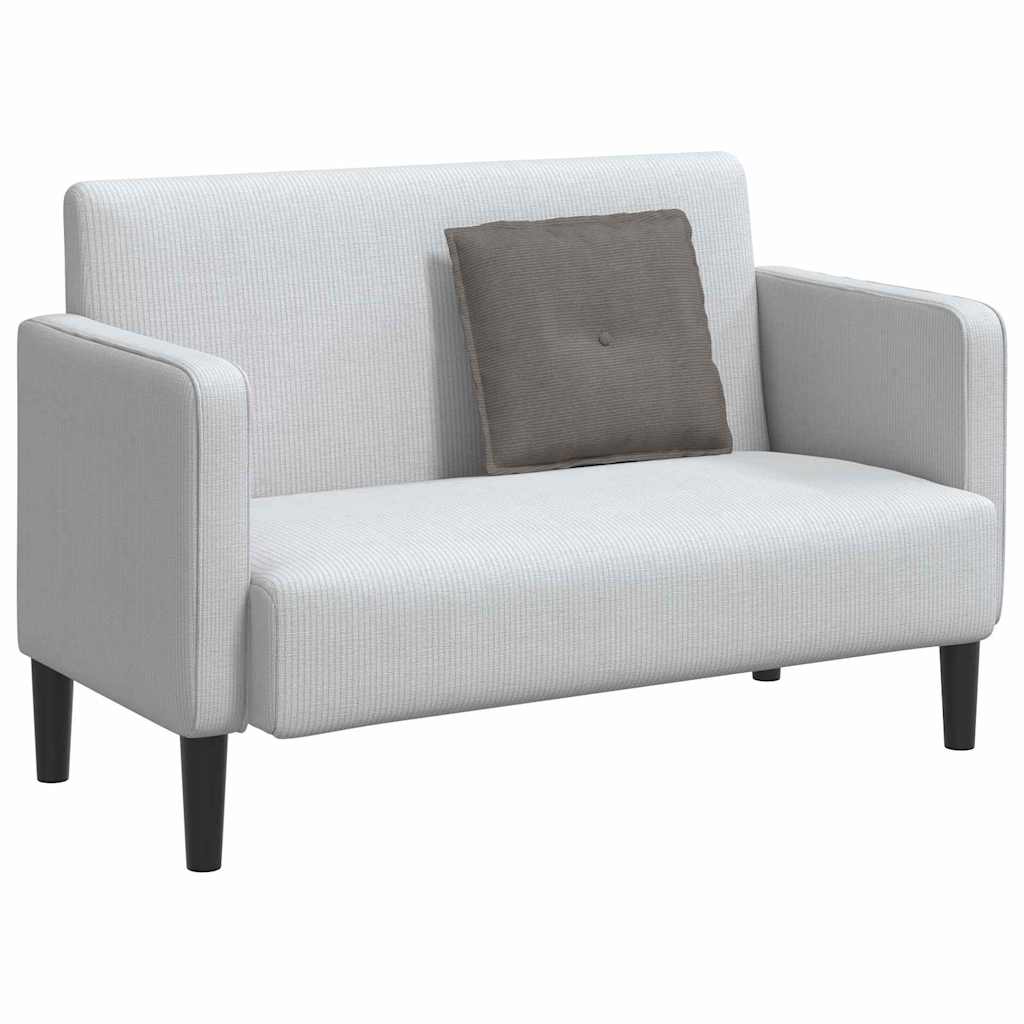 Jastuk za leđa Svijetlo siva 50 x 45 cm Kordura tekstil