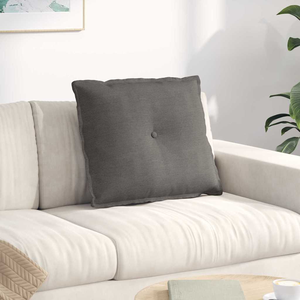 Jastuk za leđa Svijetlo siva 60 x 50 cm Kordura tekstil