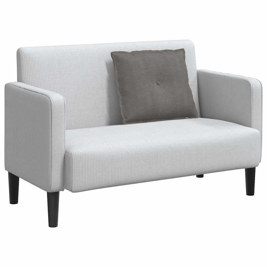 Jastuk za leđa Svijetlo siva 60 x 50 cm Kordura tekstil