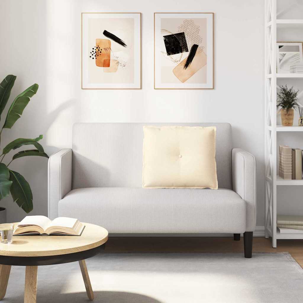 Jastuk za leđa Krema 60 x 50 cm Kordura tekstil