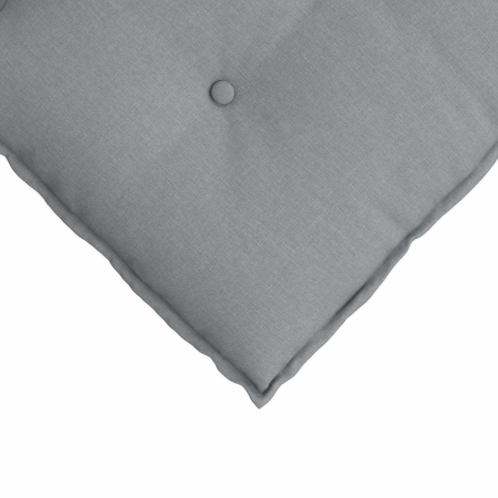 Jastuk za leđa Svijetlo siva 80 x 19 x 50 cm tkanina
