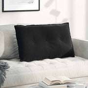 Jastuk za leđa Crna 80 x 50 cm Kordura tekstil