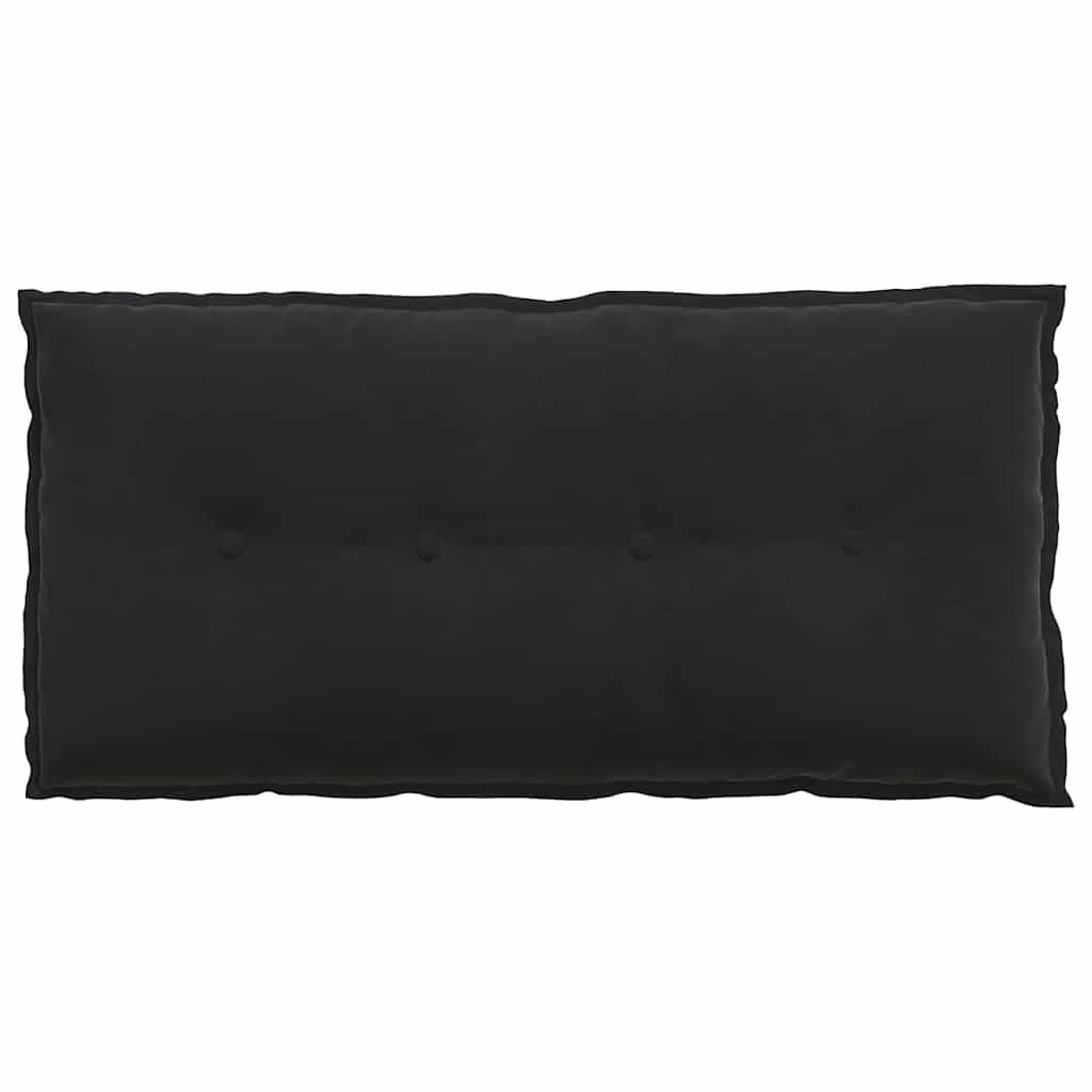 Jastuk za leđa Crna 100 x 50 cm Kordura tekstil