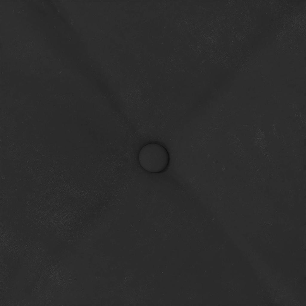 Jastuk za leđa Crna 100 x 50 cm Mikrofiber tkanina