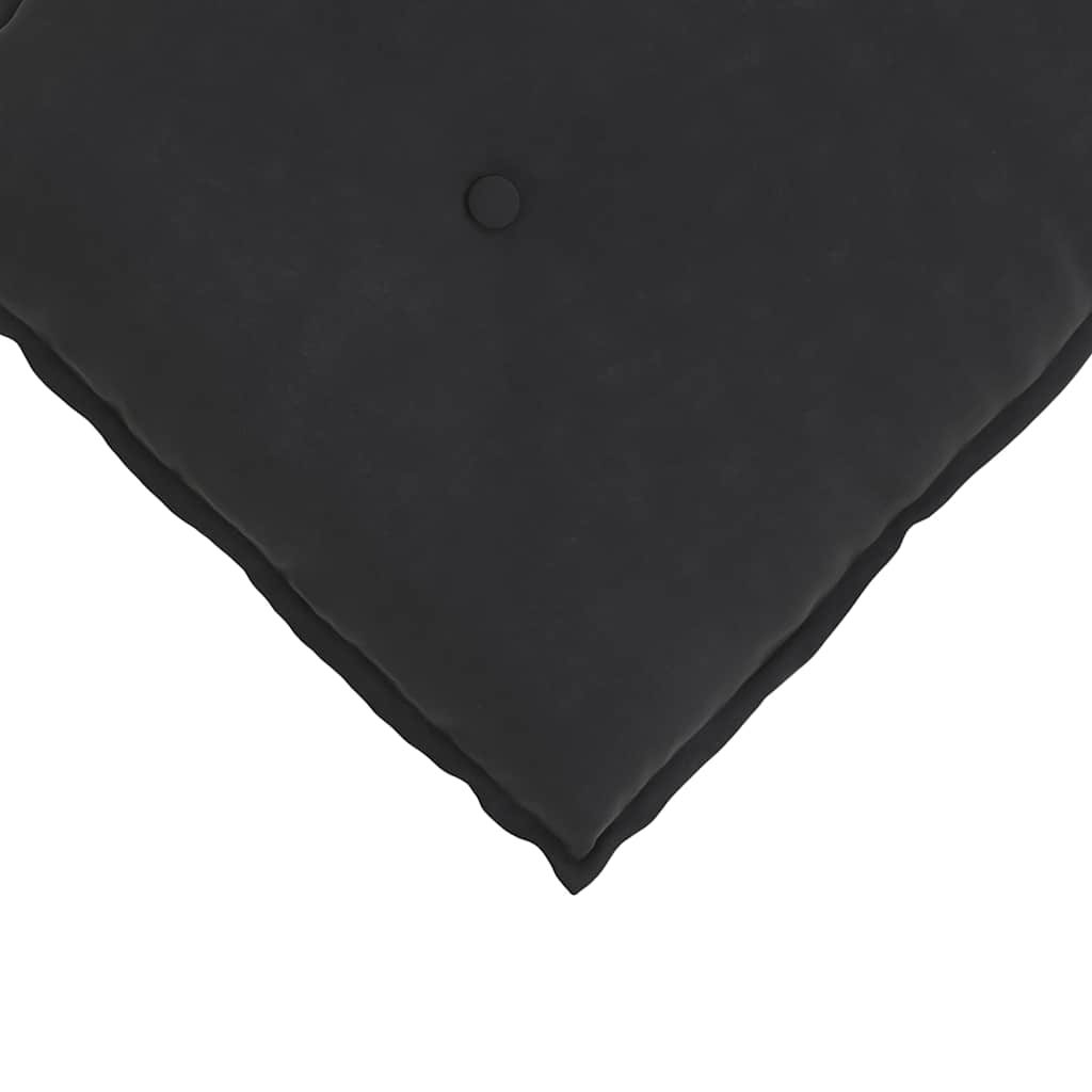 Jastuk za leđa Crna 120 x 50 cm Kordura tekstil