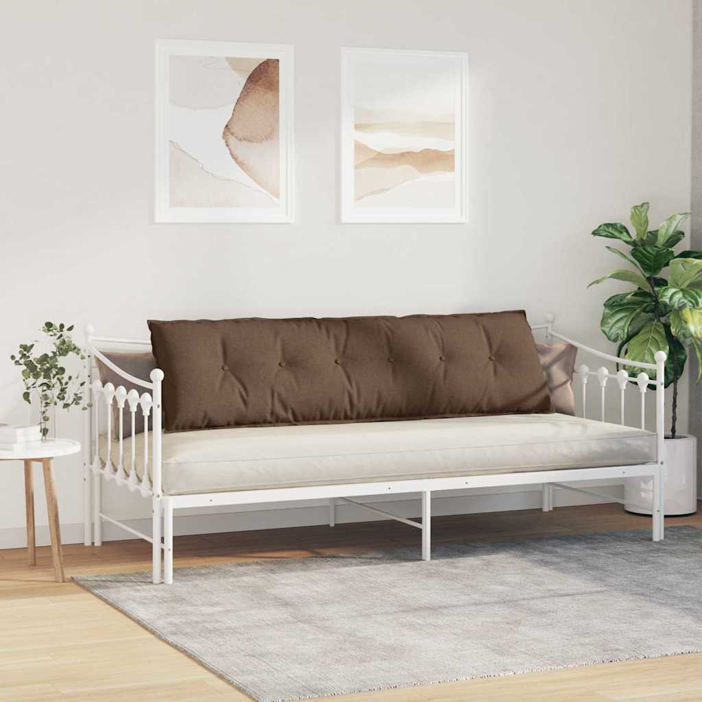 Jastuk za leđa Smeđa 180 x 19 x 50 cm tkanina
