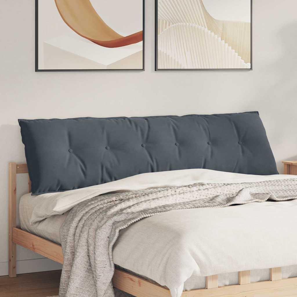 Jastuk za leđa Tamno siva 180 x 50 cm Kordura tekstil