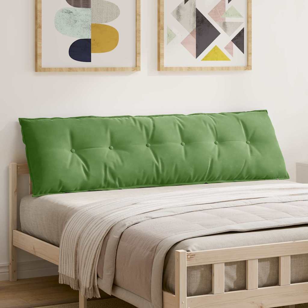 Jastuk za leđa Svijetlo zelena 180 x 50 cm Kordura tekstil
