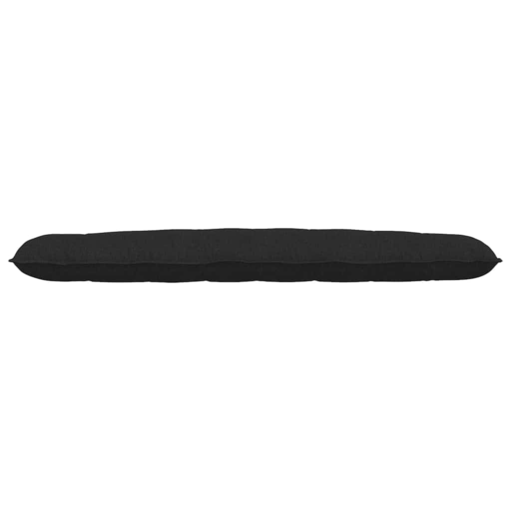 Jastuk za leđa Crna 200 x 19 x 50 cm tkanina