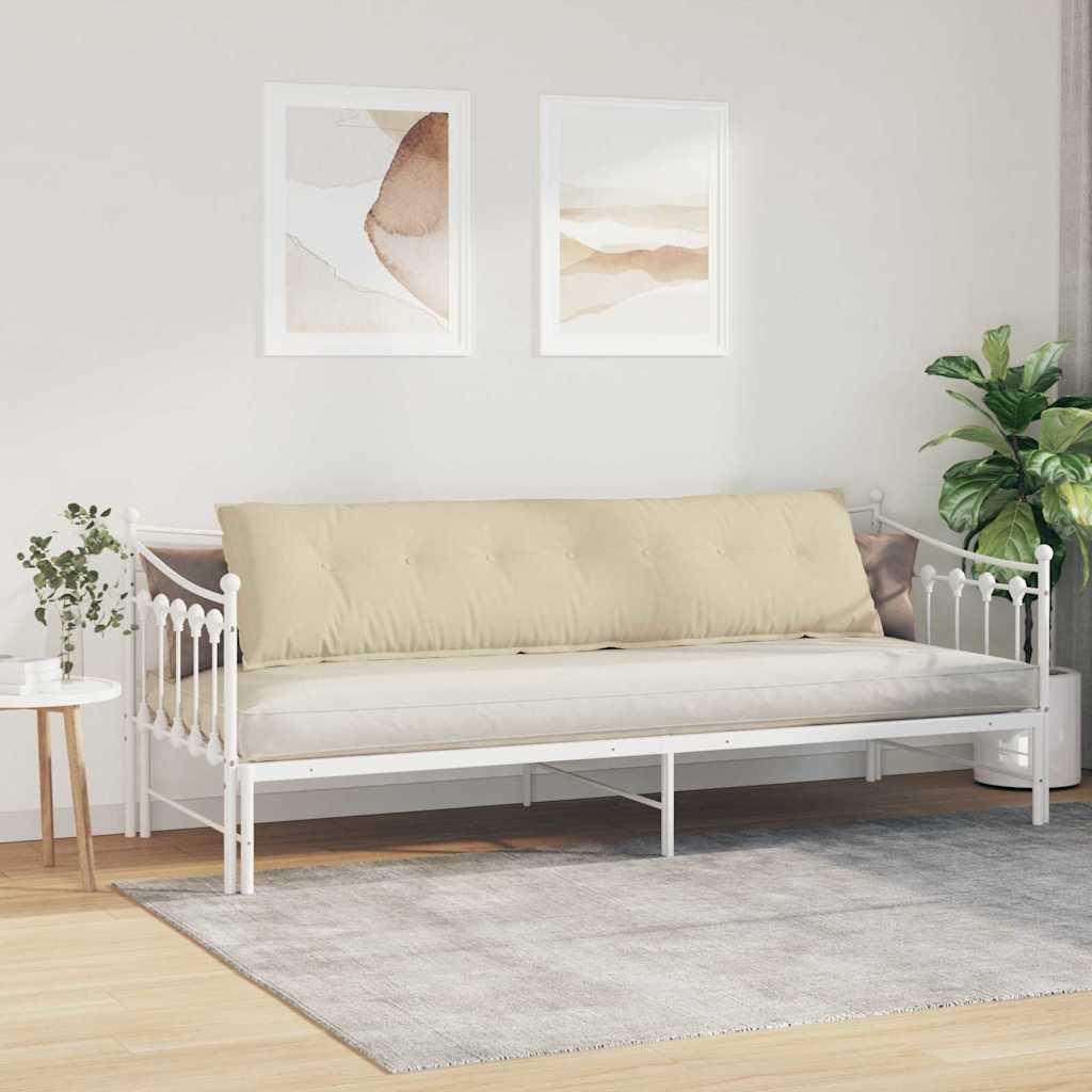 Jastuk za leđa Krema 200 x 19 x 50 cm tkanina