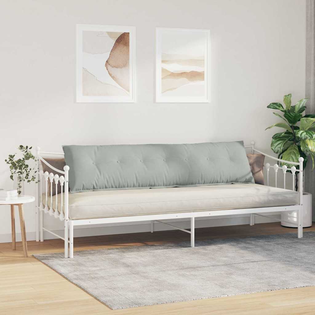Jastuk za leđa Svijetlo siva 200 x 50 cm Kordura tekstil