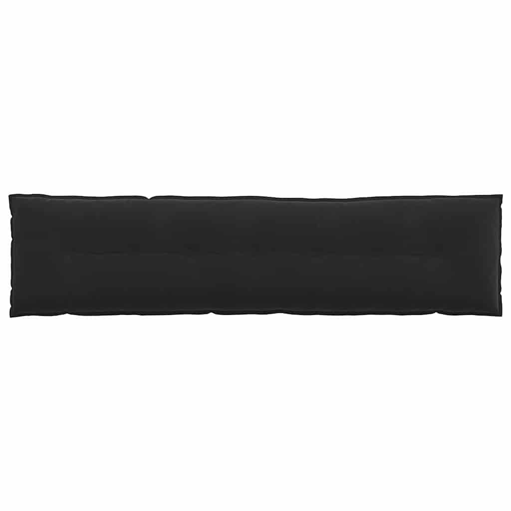 Jastuk za leđa Crna 200 x 50 cm Kordura tekstil