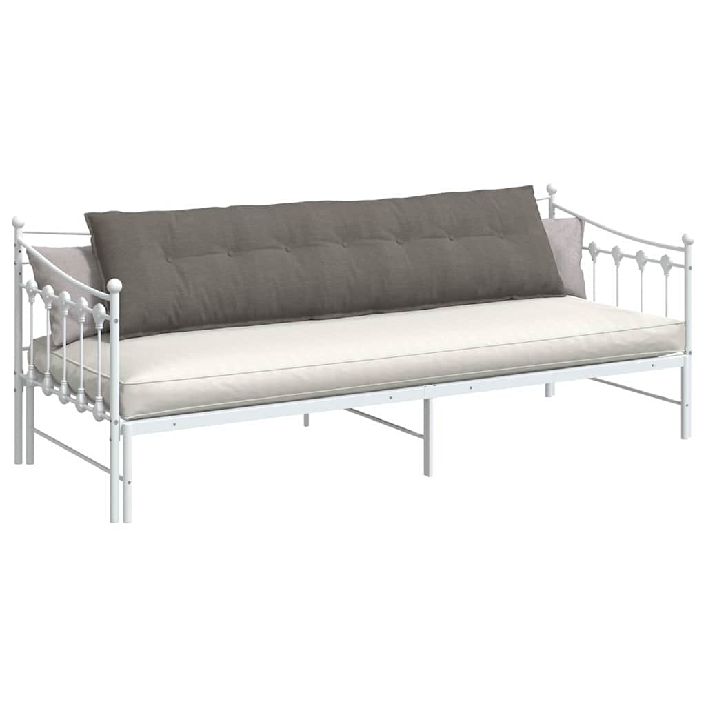 Jastuk za leđa Svijetlo siva 200 x 50 cm Kordura tekstil