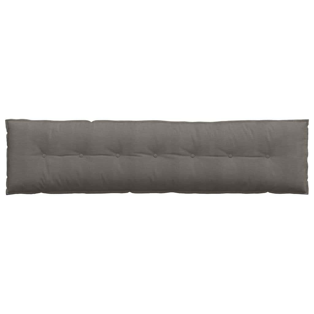 Jastuk za leđa Svijetlo siva 200 x 50 cm Kordura tekstil